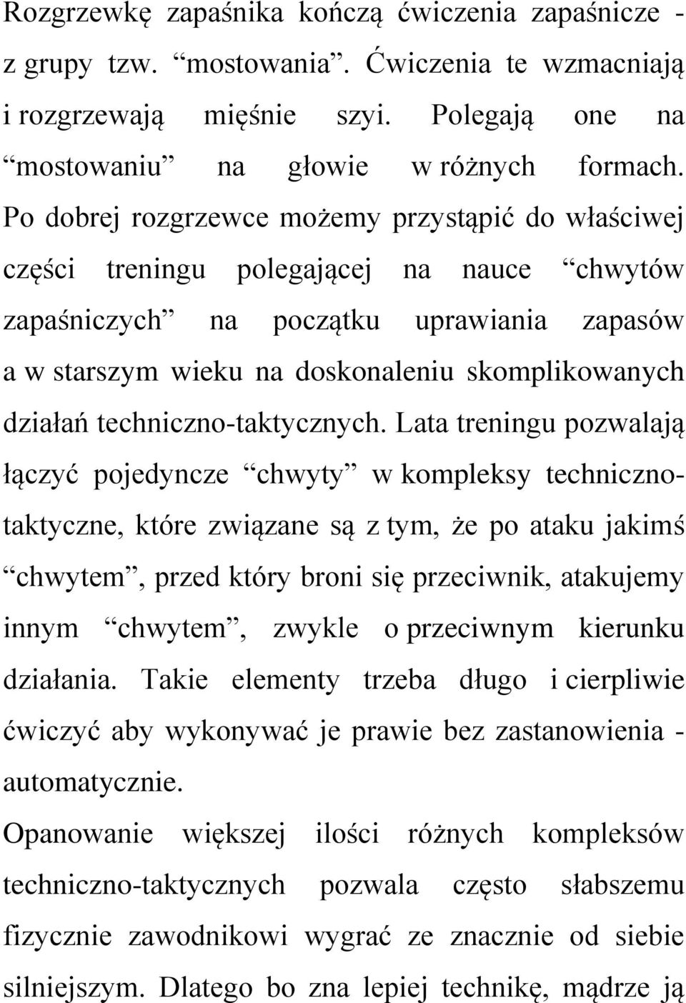 techniczno-taktycznych.