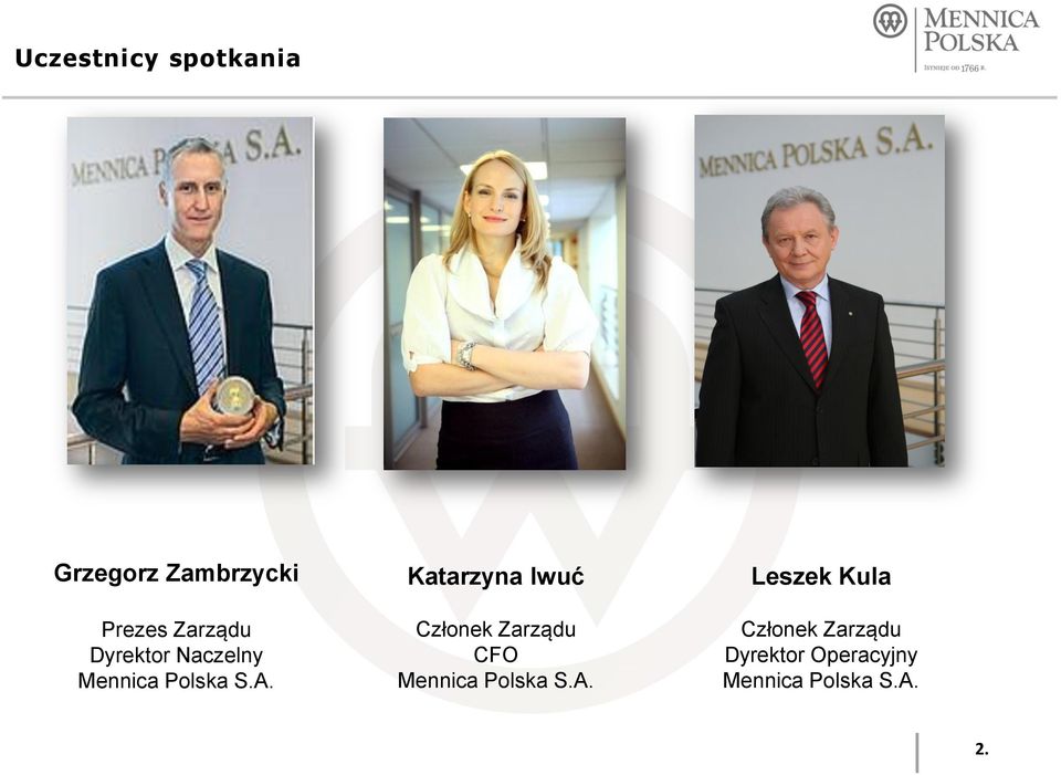 Katarzyna Iwuć Członek Zarządu CFO Mennica Polska S.A.