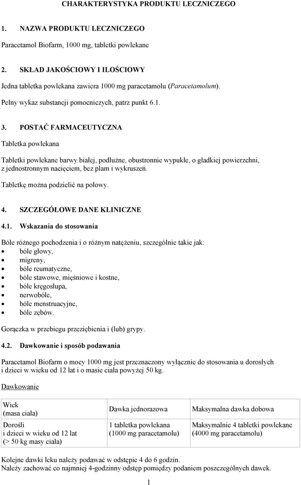 POSTAĆ FARMACEUTYCZNA Tabletka powlekana Tabletki powlekane barwy białej, podłużne, obustronnie wypukłe, o gładkiej powierzchni, z jednostronnym nacięciem, bez plam i wykruszeń.