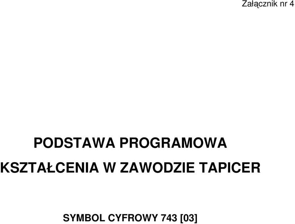 KSZTAŁCENIA W ZAWODZIE