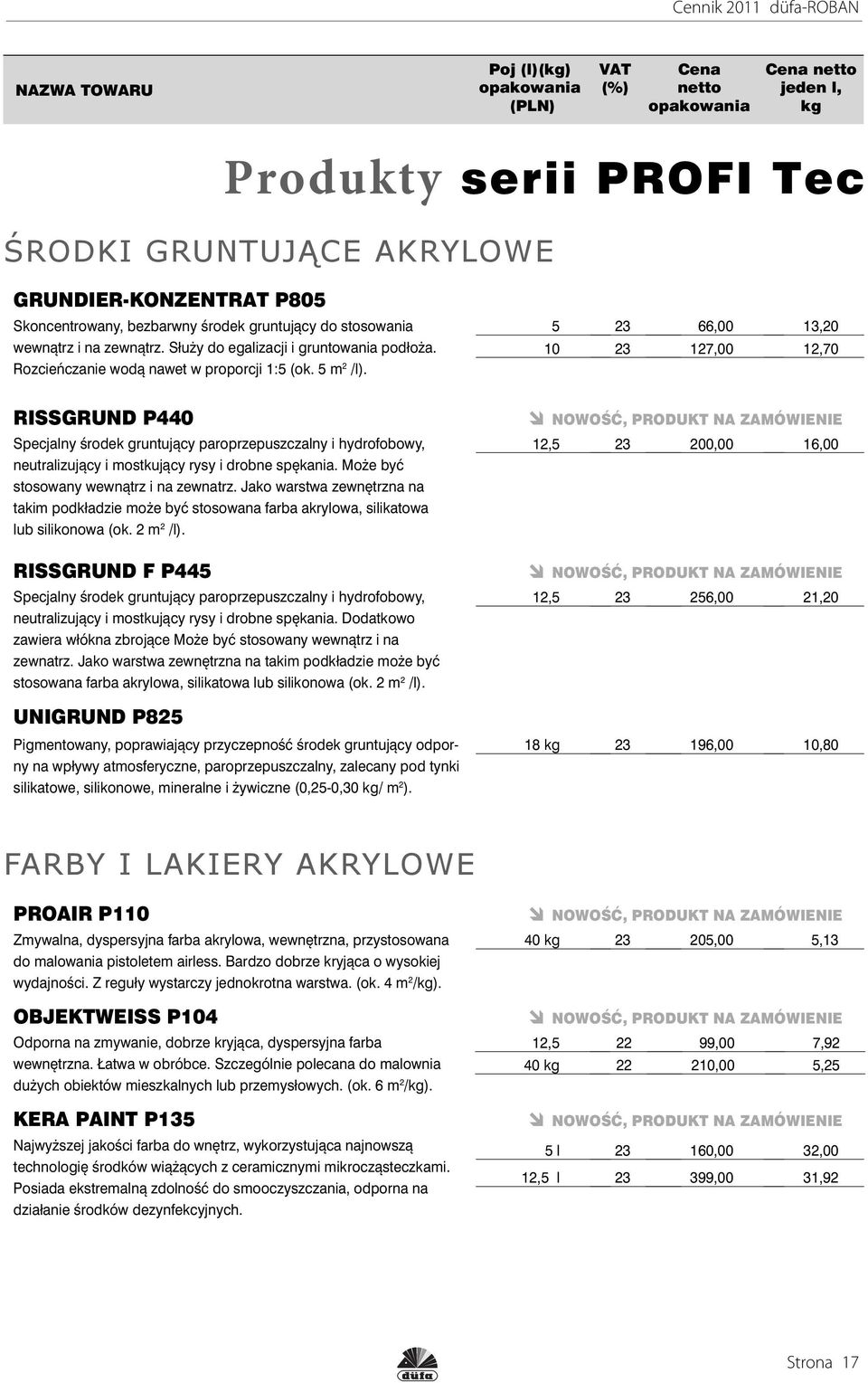 RISSGRUND P440 Specjalny środek gruntujący paroprzepuszczalny i hydrofobowy, neutralizujący i mostkujący rysy i drobne spękania. Może być stosowany wewnątrz i na zewnatrz.