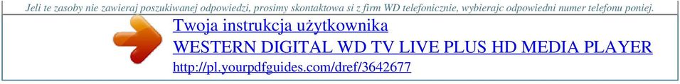 skontaktowa si z firm WD