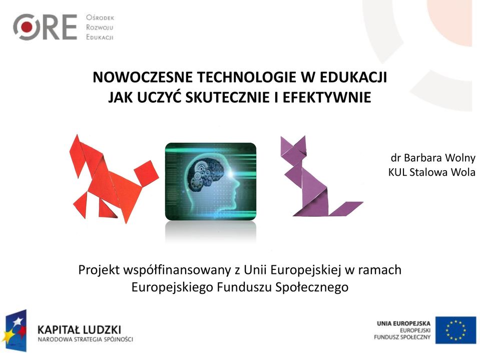 Stalowa Wola Projekt współfinansowany z Unii
