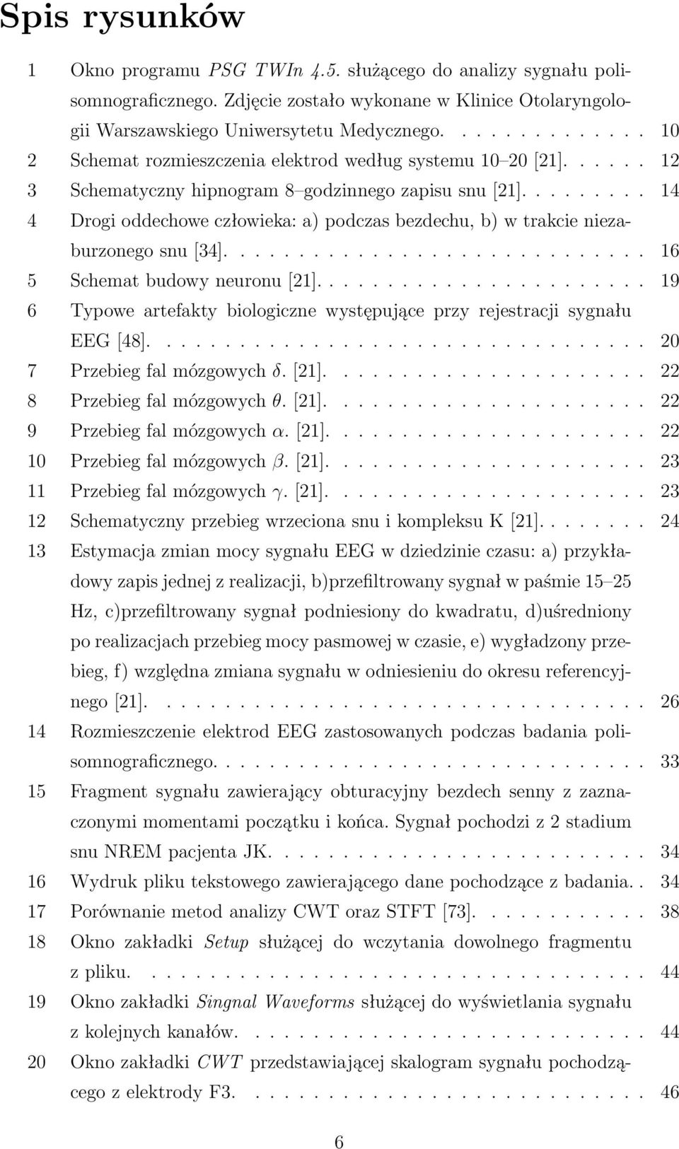 ........ 14 4 Drogi oddechowe człowieka: a) podczas bezdechu, b) w trakcie niezaburzonego snu [34]............................. 16 5 Schemat budowy neuronu [21].