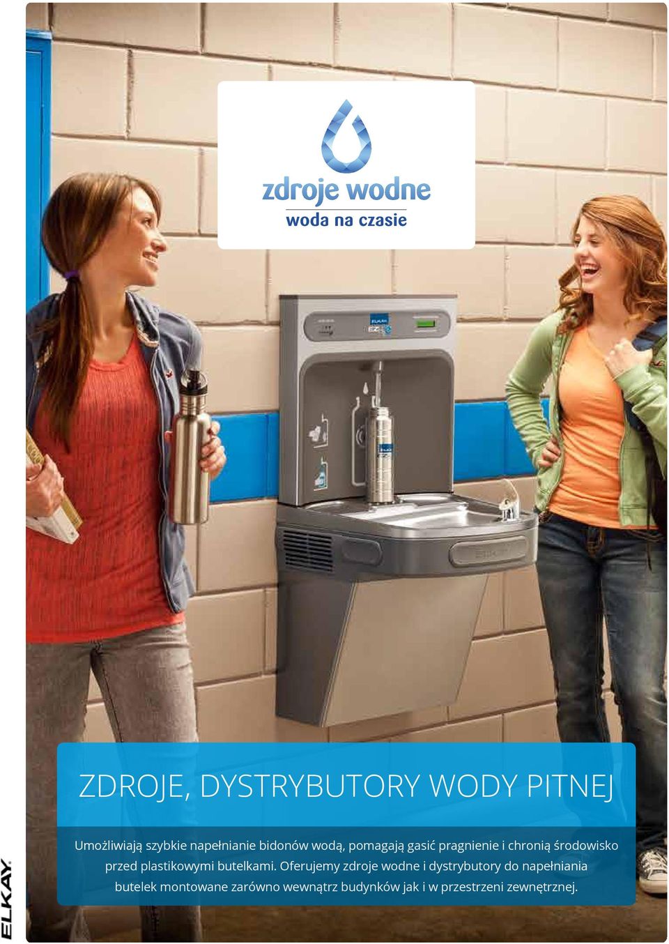 plastikowymi butelkami.