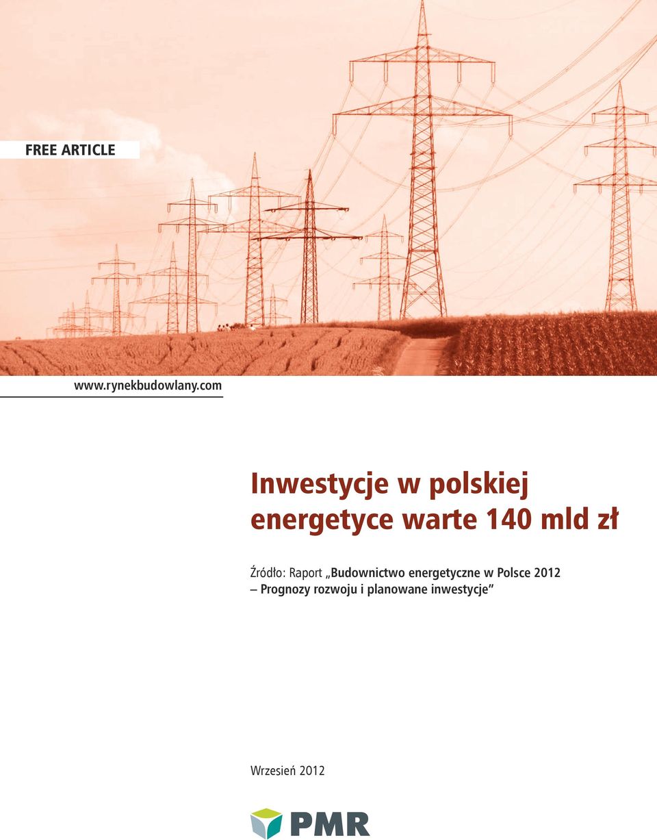Budownictwo energetyczne w Polsce 2012