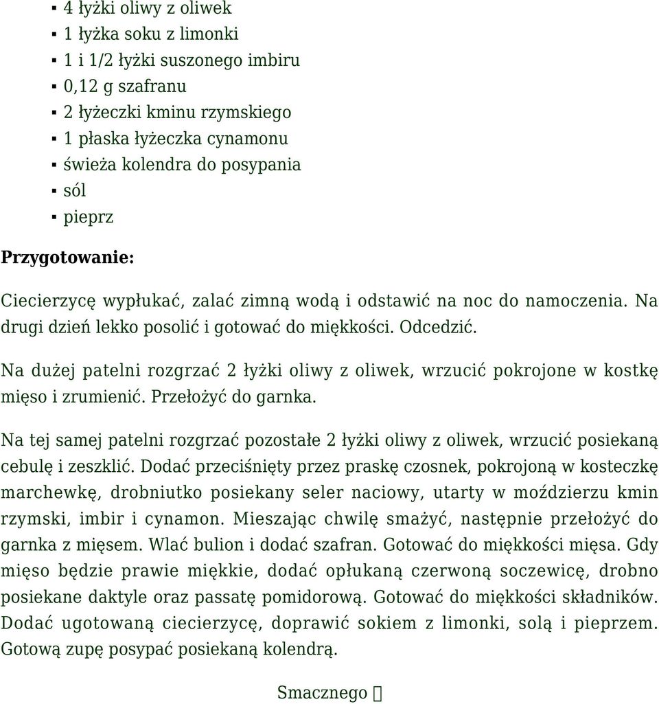 Na dużej patelni rozgrzać 2 łyżki oliwy z oliwek, wrzucić pokrojone w kostkę mięso i zrumienić. Przełożyć do garnka.