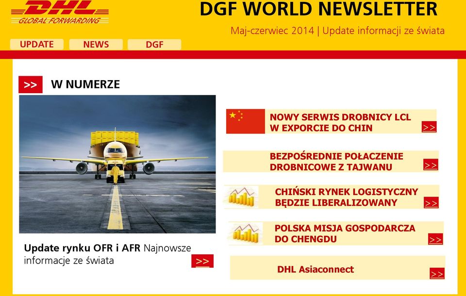 LOGISTYCZNY BĘDZIE LIBERALIZOWANY >> Update rynku OFR i AFR Najnowsze