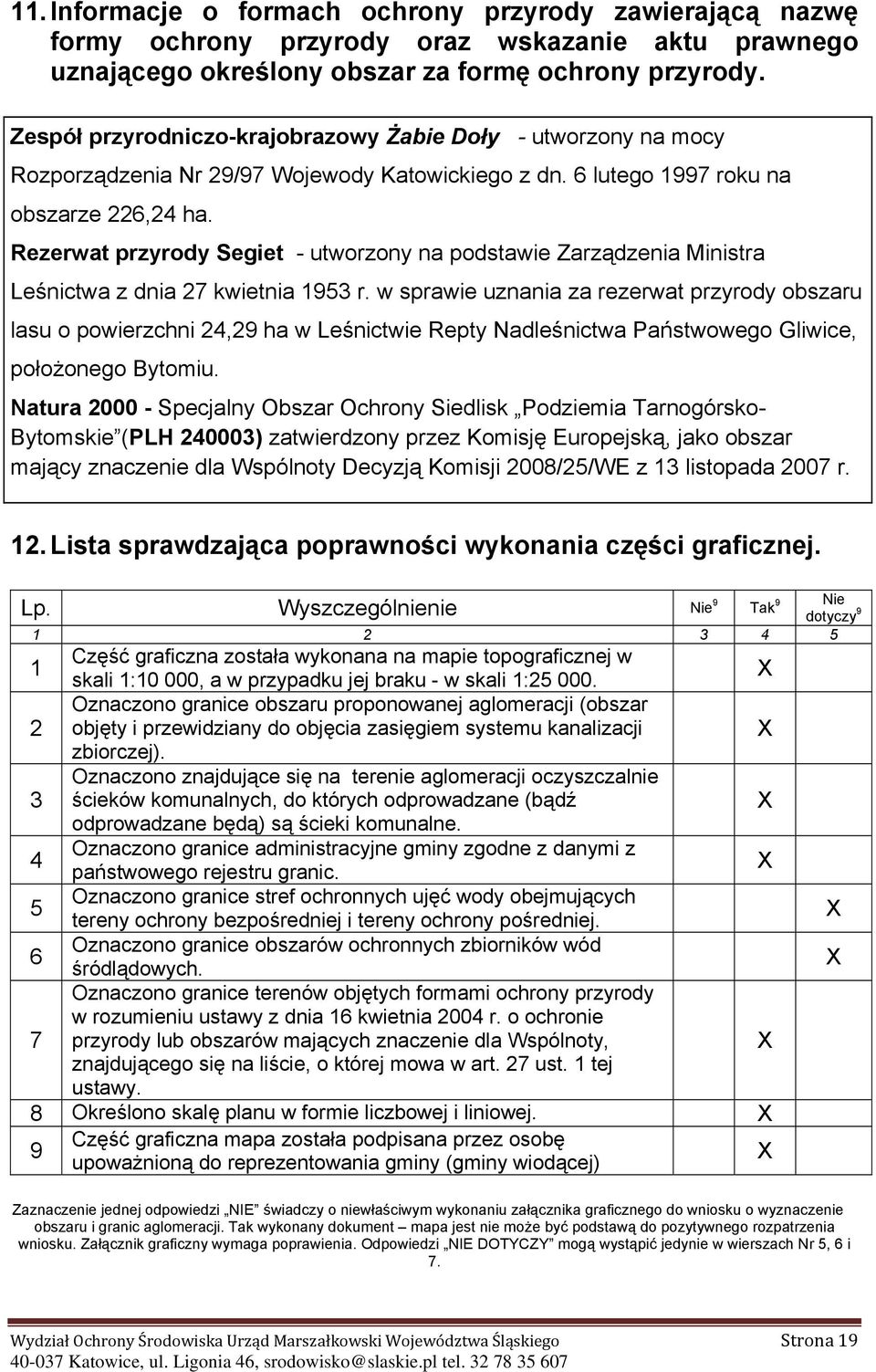 Rezerwat przyrody Segiet - utworzony na podstawie Zarządzenia Ministra Leśnictwa z dnia 27 kwietnia 1953 r.