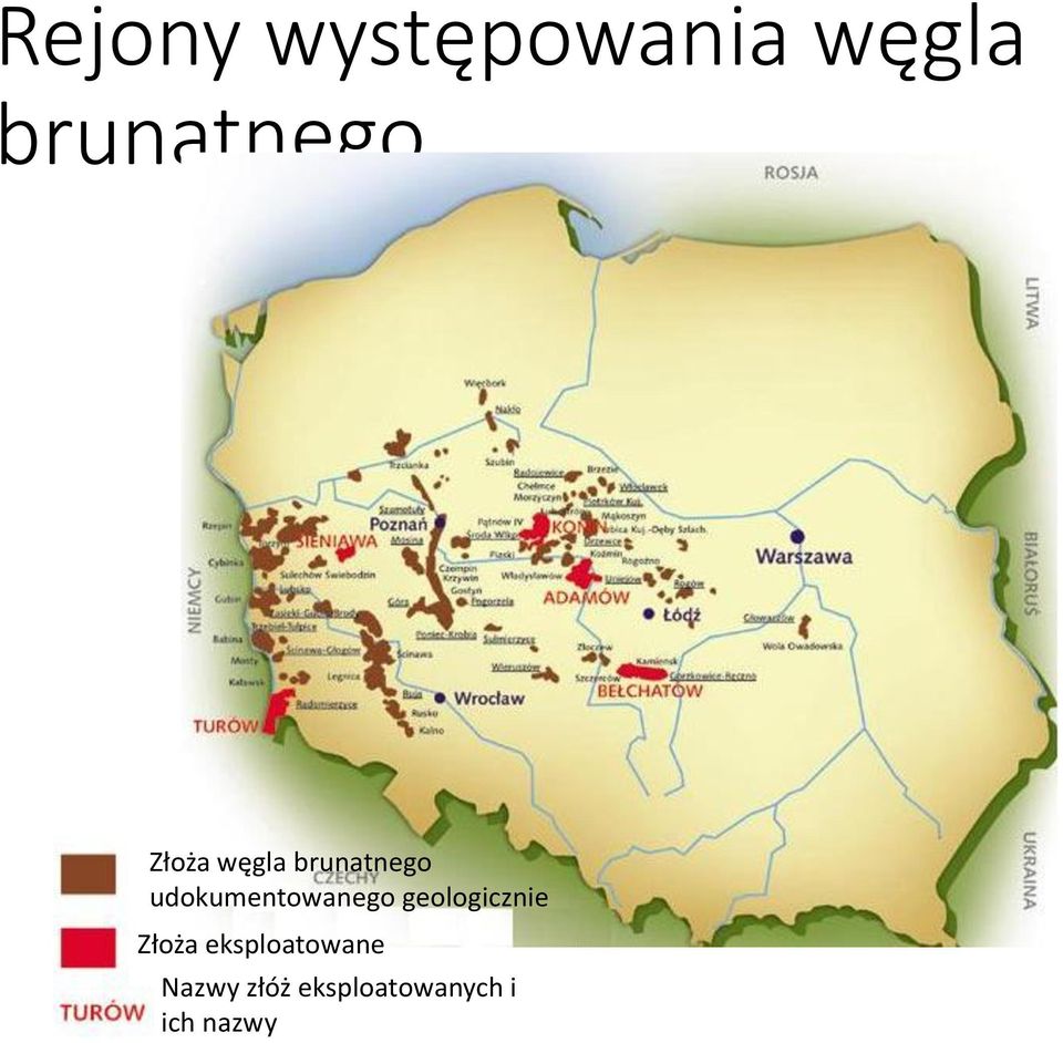 udokumentowanego geologicznie Złoża