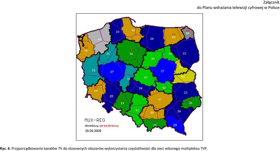 stosownych obszarów wykorzystania