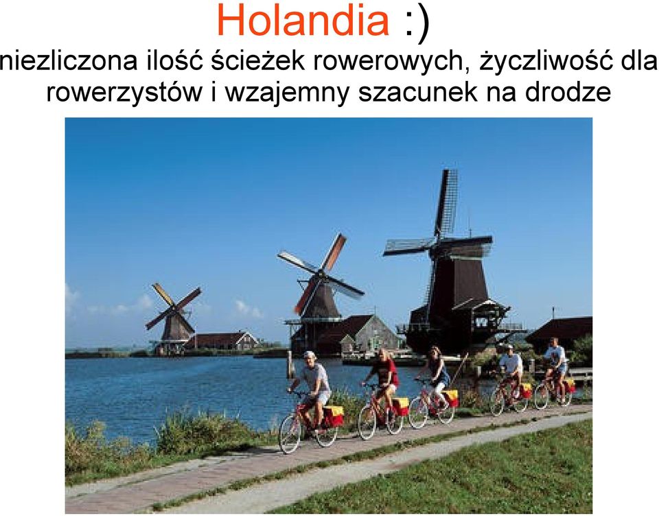 życzliwość dla rowerzystów