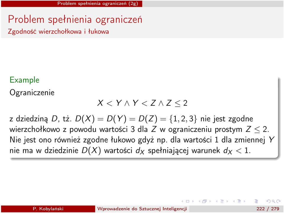wograniczeniuprostymz apple 2. Nie jest ono również zgodne łukowo gdyż np.