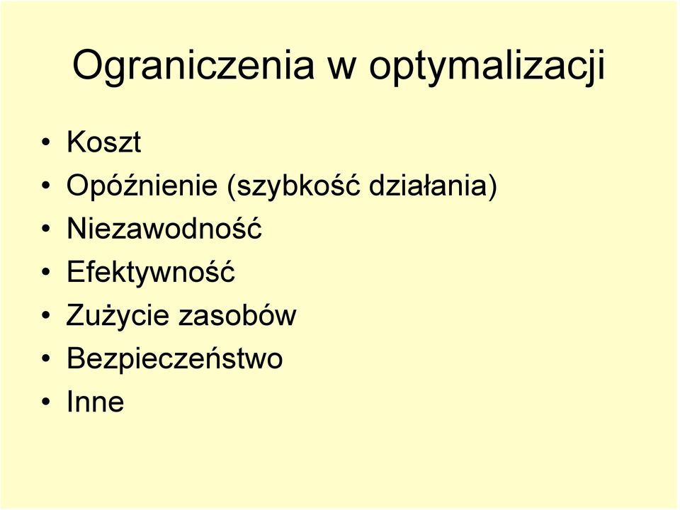 działania) Niezawodność