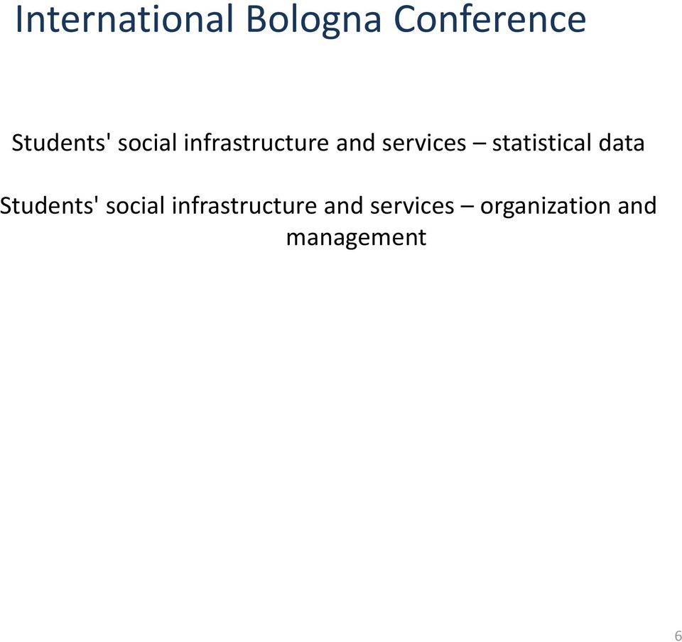 and services organization and