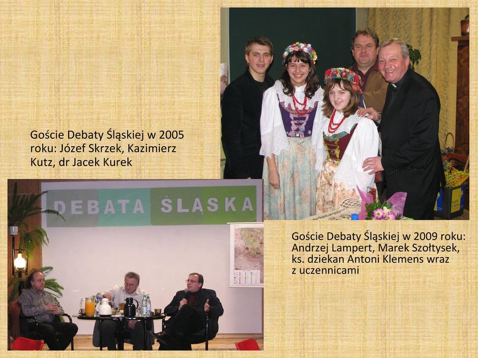 Debaty Śląskiej w 2009 roku: Andrzej Lampert,
