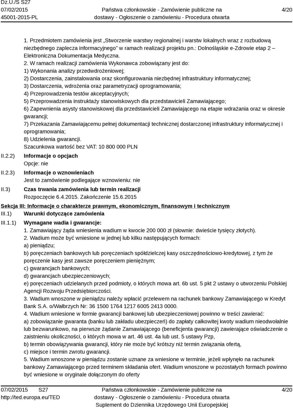 Elektroniczna Dokumentacja Medyczna. 2.