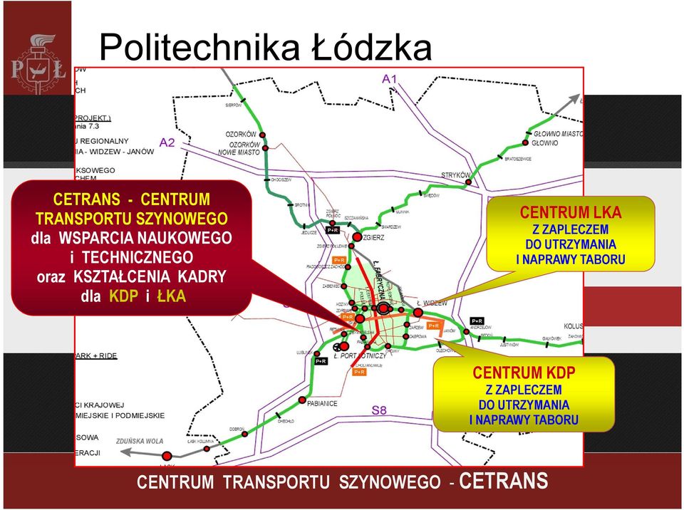 dla KDP i ŁKA CENTRUM LKA Z ZAPLECZEM DO UTRZYMANIA I