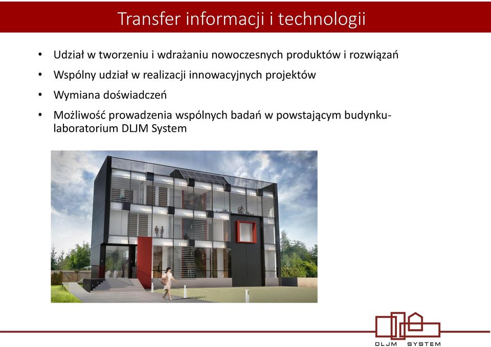 realizacji innowacyjnych projektów Wymiana doświadczeń