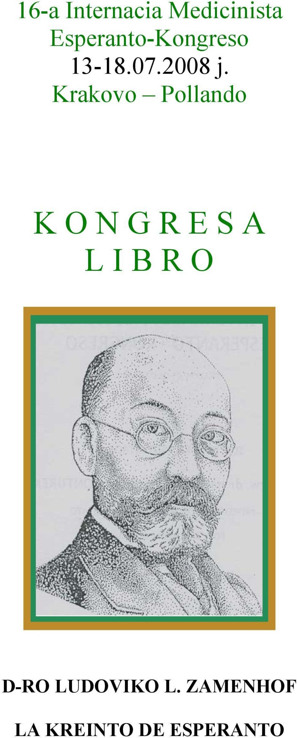 Krakovo Pollando K O N G R E S A L I B