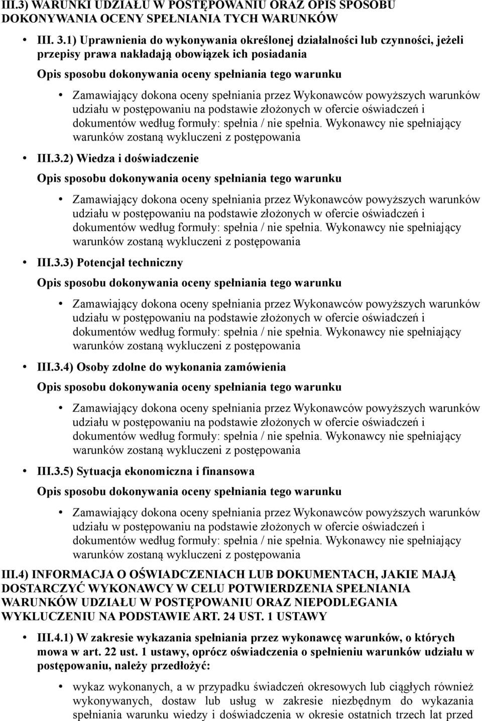 3.5) Sytuacja ekonomiczna i finansowa III.