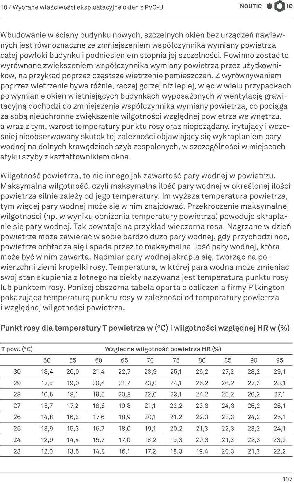 Z wyrównywaniem poprzez wietrzenie bywa różnie, raczej gorzej niż lepiej, więc w wielu przypadkach po wymianie okien w istniejących budynkach wyposażonych w wentylację grawitacyjną dochodzi do