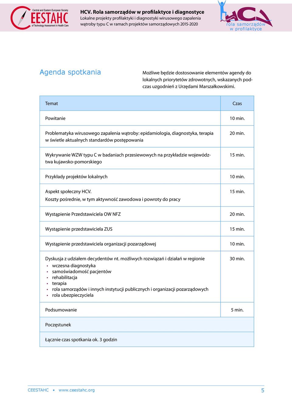 Wykrywanie WZW typu C w badaniach przesiewowych na przykładzie województwa kujawsko-pomorskiego Przykłady projektów lokalnych Aspekt społeczny HCV.