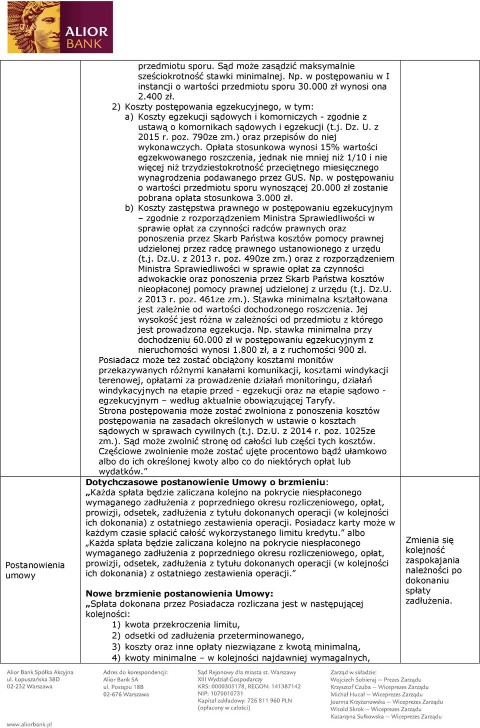 ) oraz przepisów do niej wykonawczych.