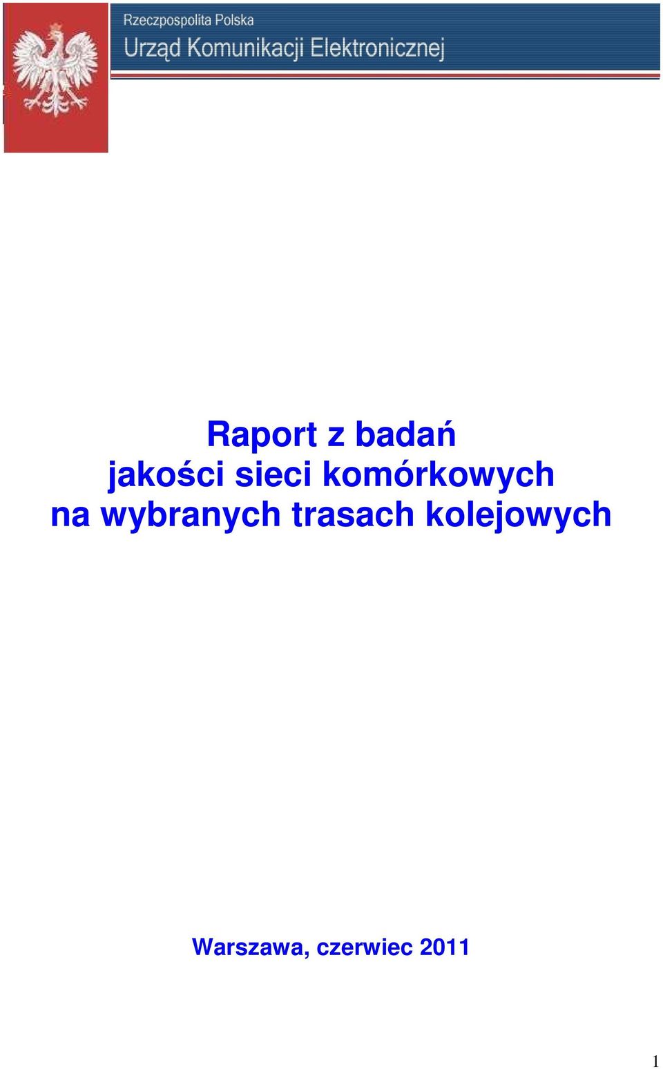 wybranych trasach