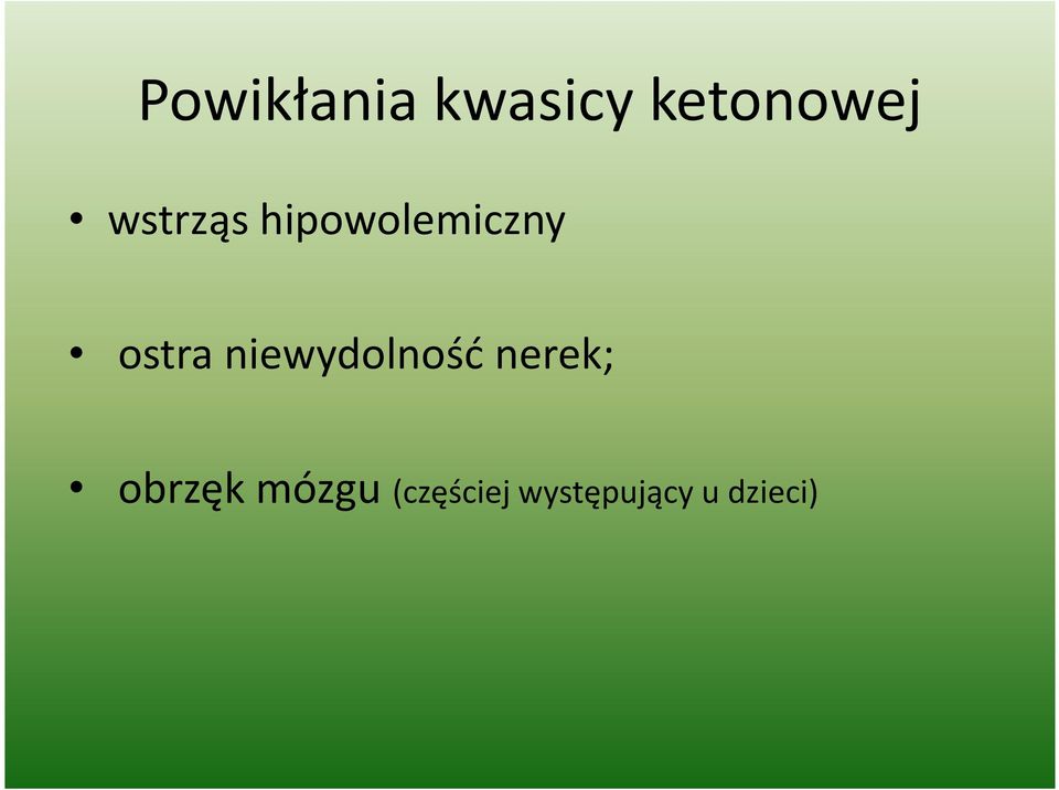 niewydolność nerek; obrzęk