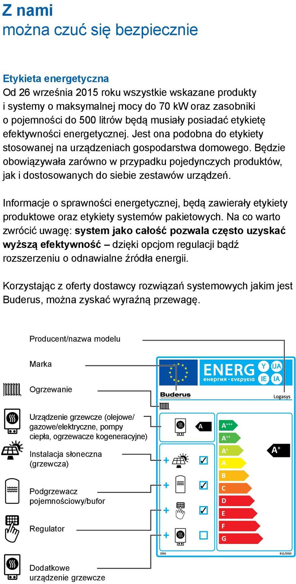 Będzie obowiązywała zarówno w przypadku pojedynczych produktów, jak i dostosowanych do siebie zestawów urządzeń.