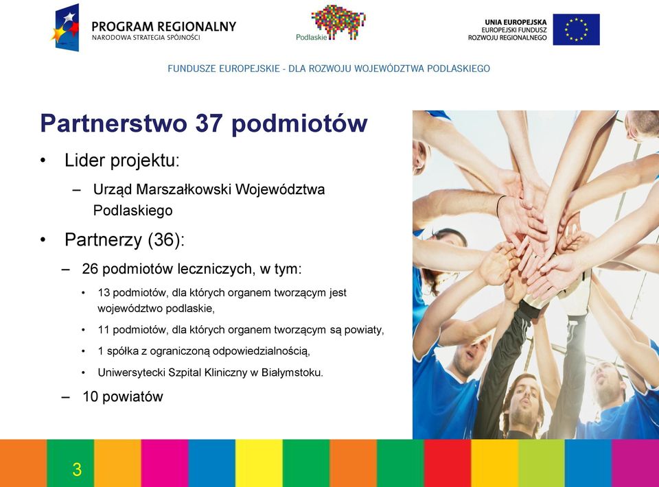 tworzącym jest województwo podlaskie, 11 podmiotów, dla których organem tworzącym są