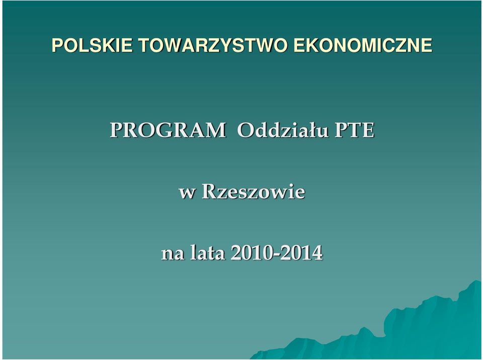 Oddziału PTE w