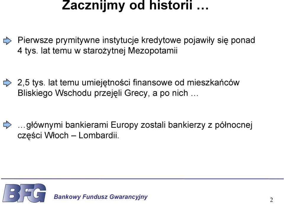 lat temu umiejętności finansowe od mieszkańców Bliskiego Wschodu przejęli