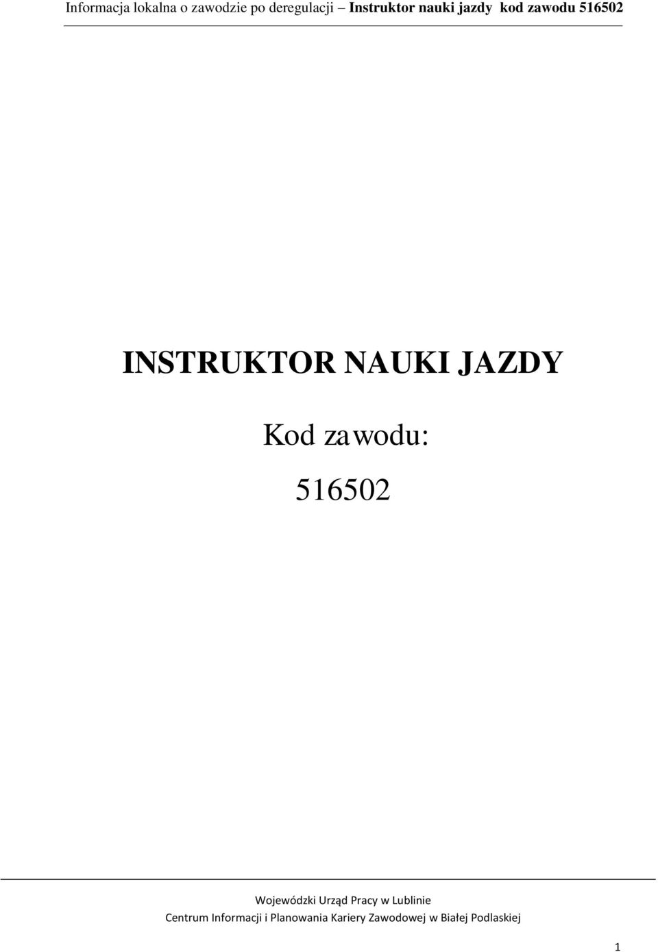 JAZDY Kod