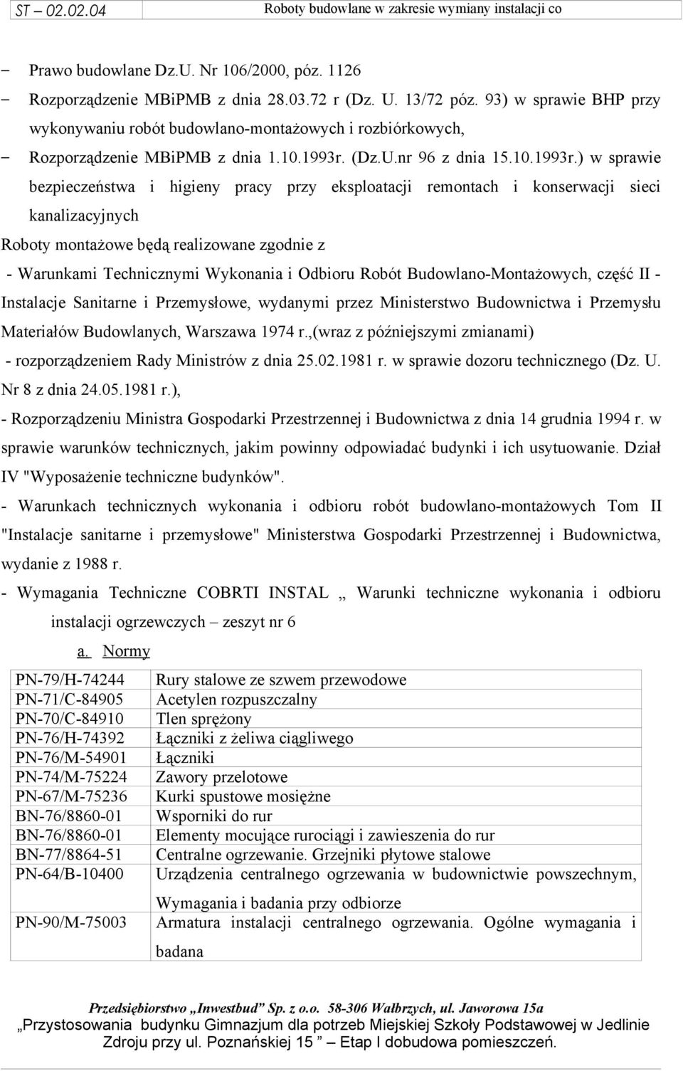 (Dz.U.nr 96 z dnia 15.10.1993r.