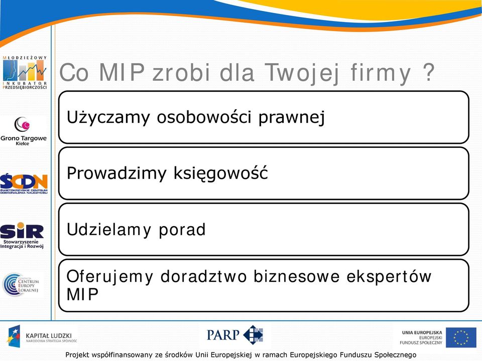 Prowadzimy księgowość Udzielamy