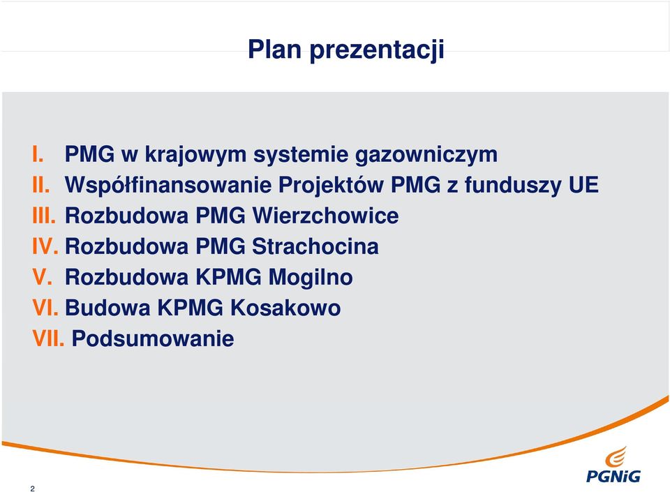 Rozbudowa PMG Wierzchowice IV. Rozbudowa PMG Strachocina V.