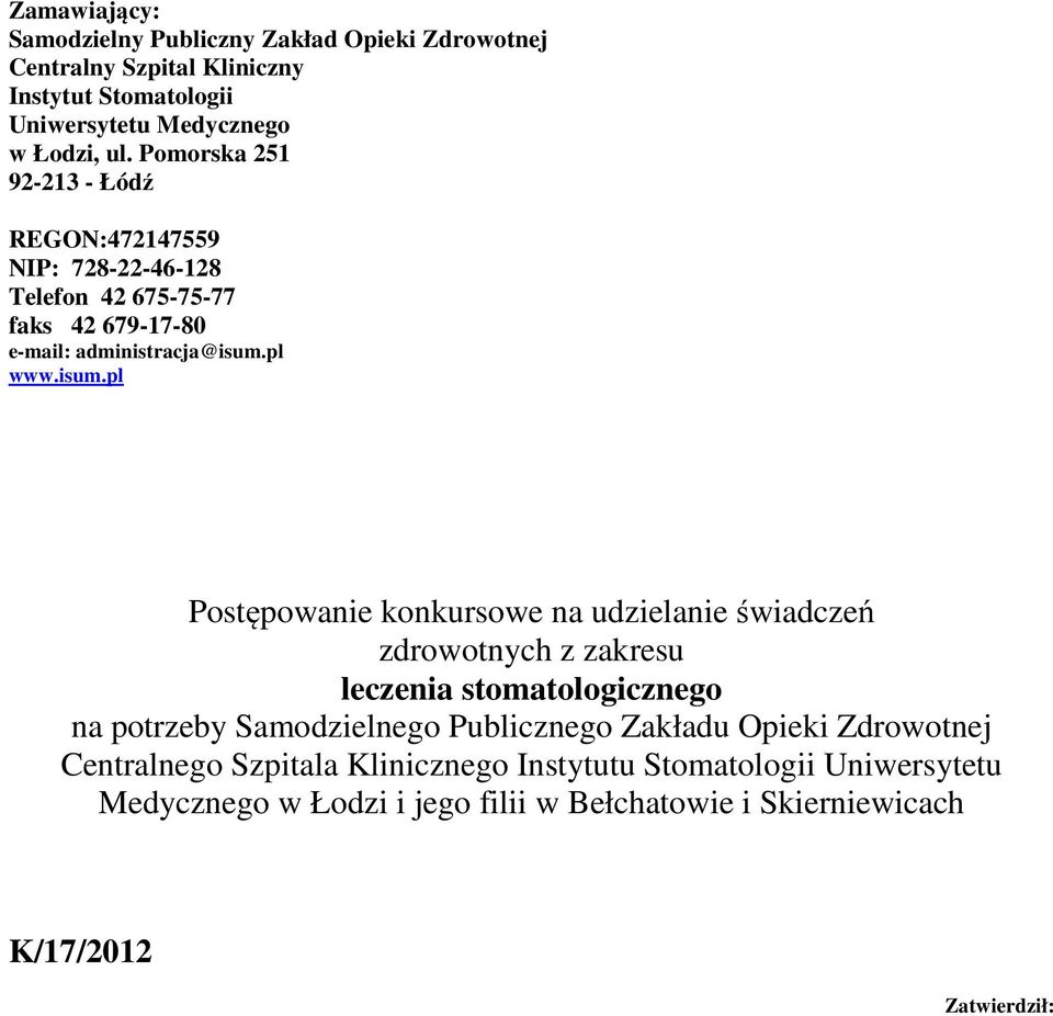 pl www.isum.