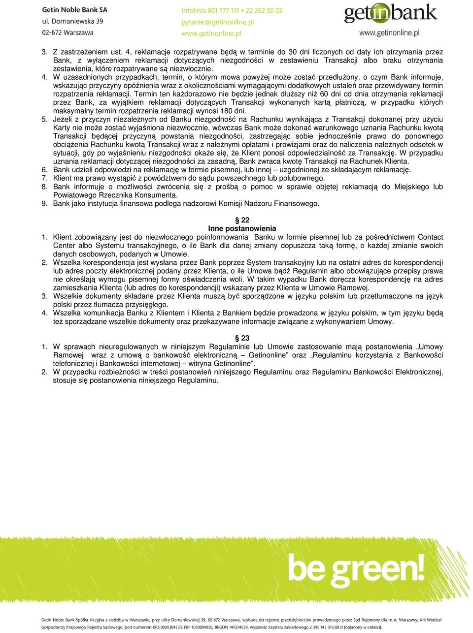 zestawienia, które rozpatrywane są niezwłocznie. 4.