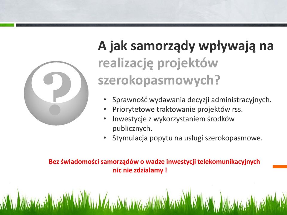 Priorytetowe traktowanie projektów rss.