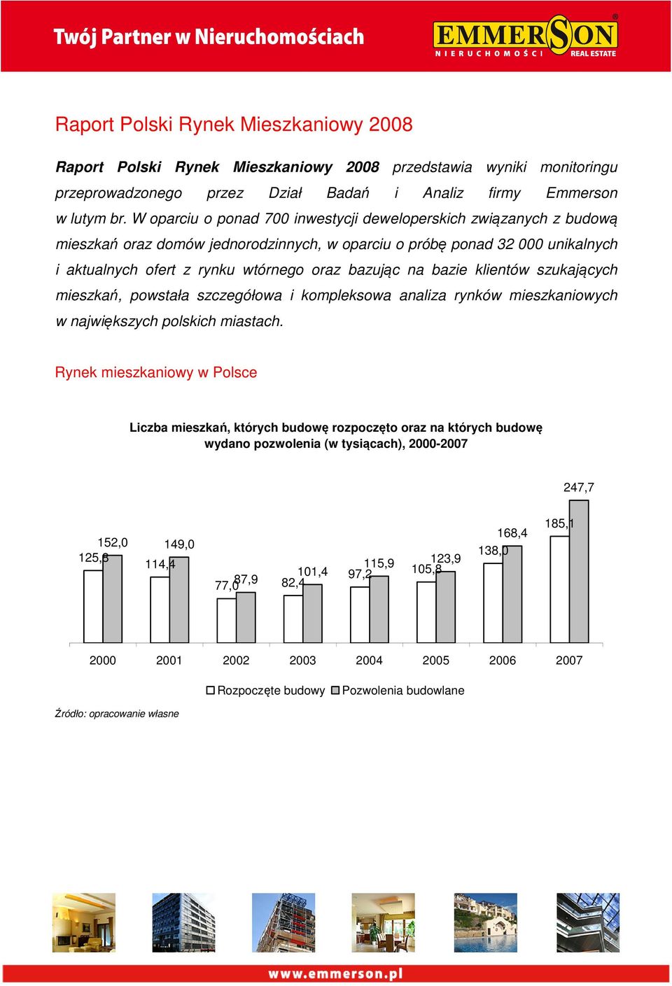 bazie klientów szukających mieszkań, powstała szczegółowa i kompleksowa analiza rynków mieszkaniowych w największych polskich miastach.