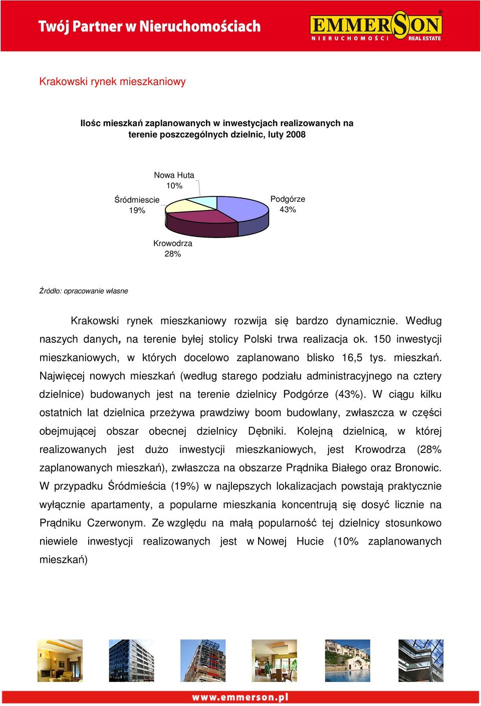 150 inwestycji mieszkaniowych, w których docelowo zaplanowano blisko 16,5 tys. mieszkań.