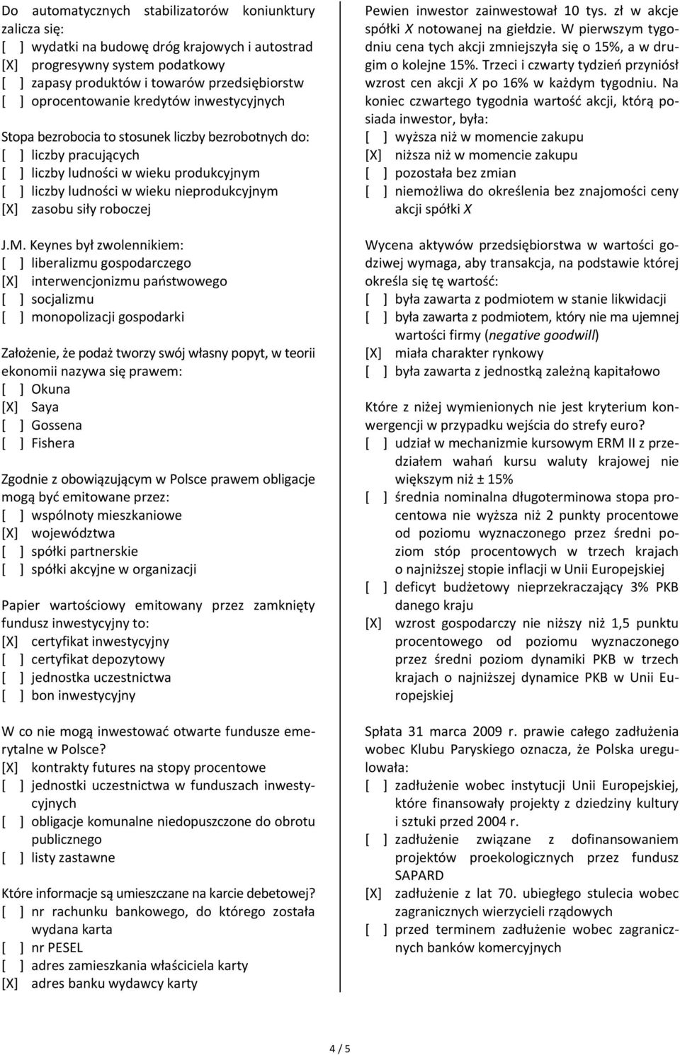 [X] zasobu siły roboczej J.M.