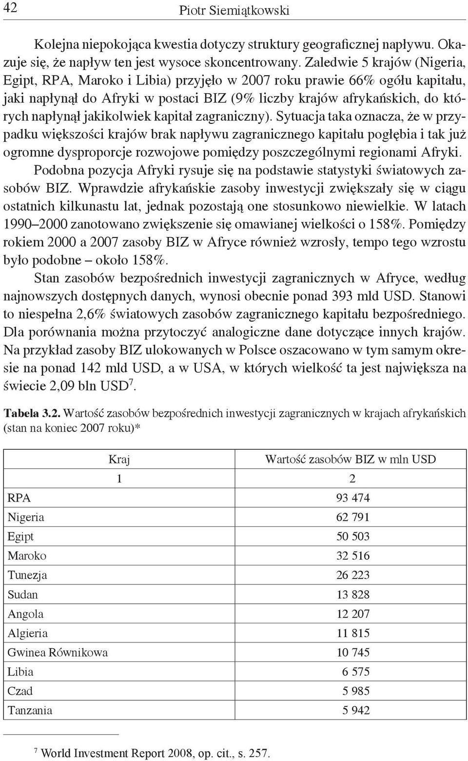 jakikolwiek kapitał zagraniczny).