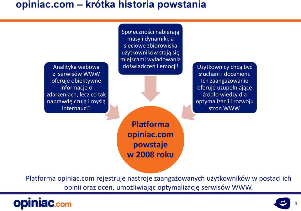 Społeczności nabierają masy i dynamiki, a sieciowe zbiorowiska użytkowników stają się miejscami wyładowania doświadczeń i emocji!