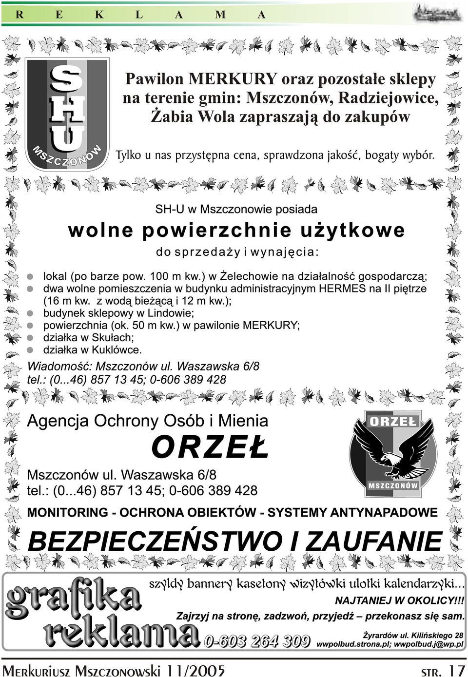 Mszczonów, Radziejowice, Żabia Wola