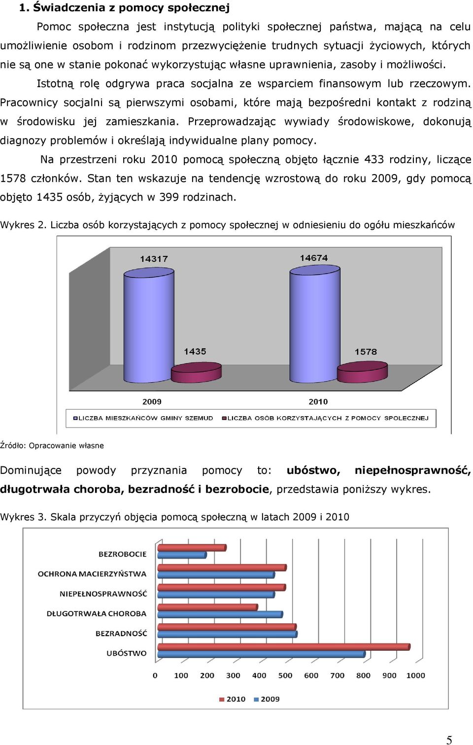 Pracownicy socjalni są pierwszymi osobami, które mają bezpośredni kontakt z rodziną w środowisku jej zamieszkania.