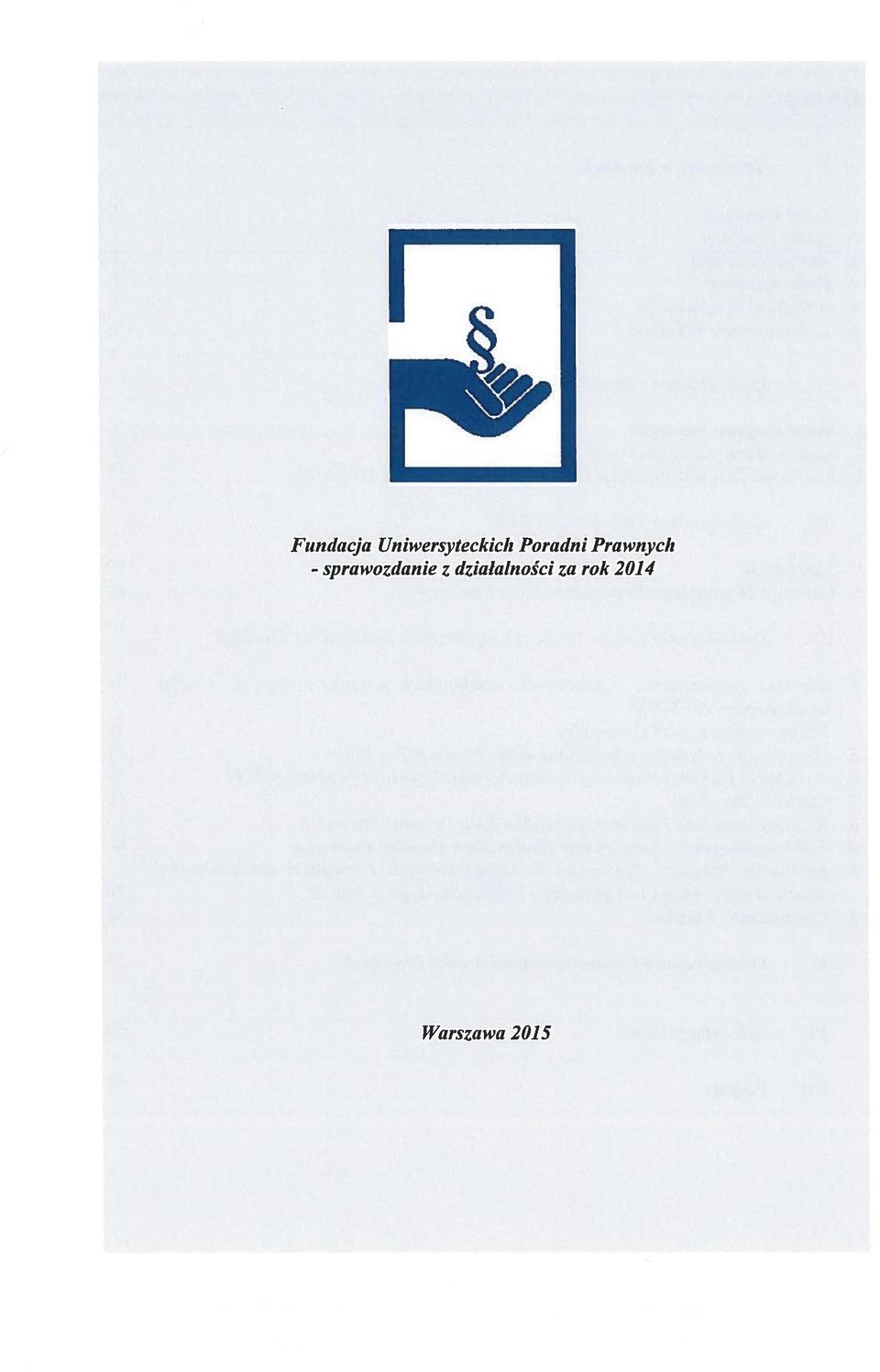Prawnych - sprawozdanie