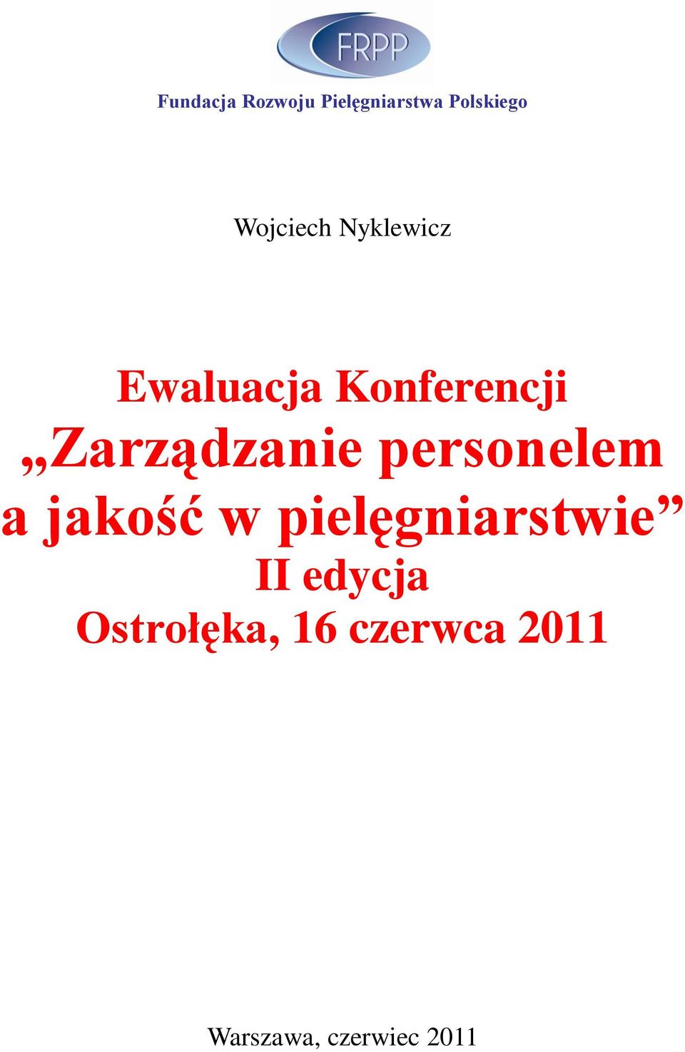 Ewaluacja Konferencji Zarządzanie